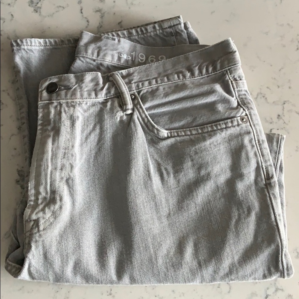 Men’s Gap Standard Fit Grey Jeans